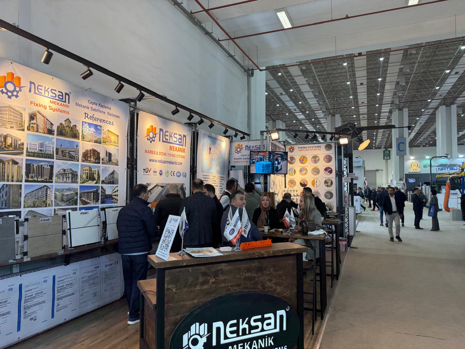 30.Marble İzmir Uluslararası Doğal Taş ve Teknolojileri Fuarına Katıldık
