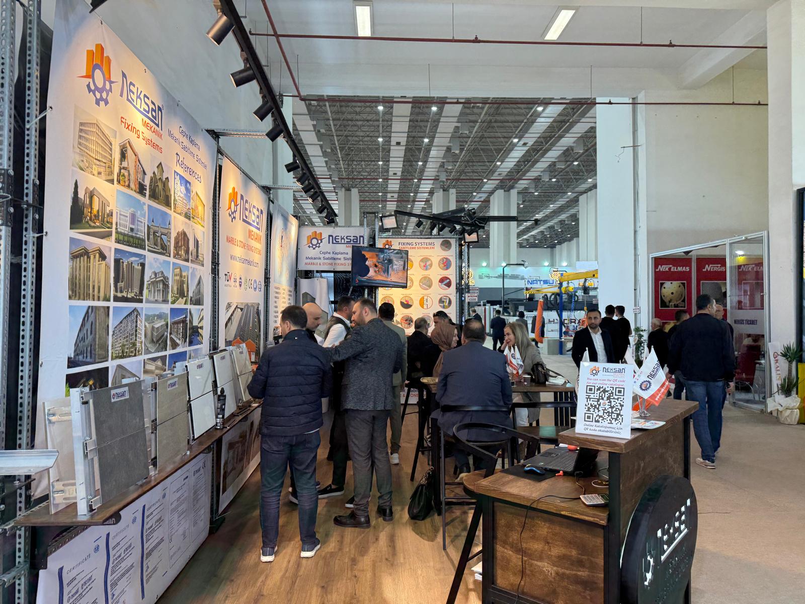 30.Marble İzmir Uluslararası Doğal Taş ve Teknolojileri Fuarına Katıldık