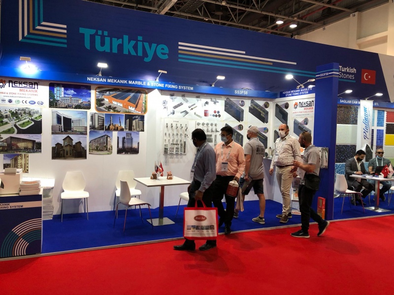 THE BIG5 DUBAİ 2021 Uluslararası Taş, Mermer ve Seramik Fuarındayız